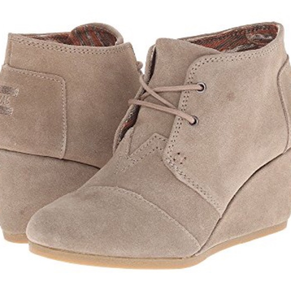 TOMS desert wedge